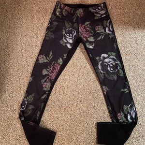 Floral leggings